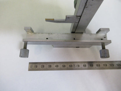 MADE in GERMANY CLIPS ATTACHMENT STAGE XY MICROSCOPE PART AS PICTURED Q7-B-23