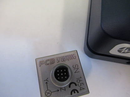 PCB PIEZOTRONICS 3713B11200G DC ACCELEROMETER TRIAXIAL AS PICTURED #Z6-A-69