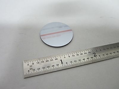 SILICON WAFER THICK OPTICAL INFRARED MIRROR ROUND LASER OPTICS AS IS BIN#F5-25