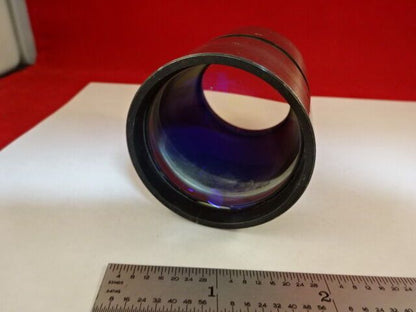 OPTICAL CONVEX LENSES MOUNTED MIL SPEC LASER OPTICS AS IS #AR-13