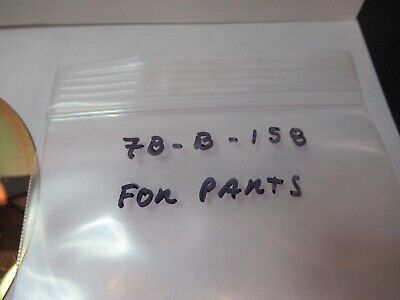 For parts SAPPHIRE WAFER SINGLE CRYSTAL PLATINUM COATED AS PICTURED &7B-B-158