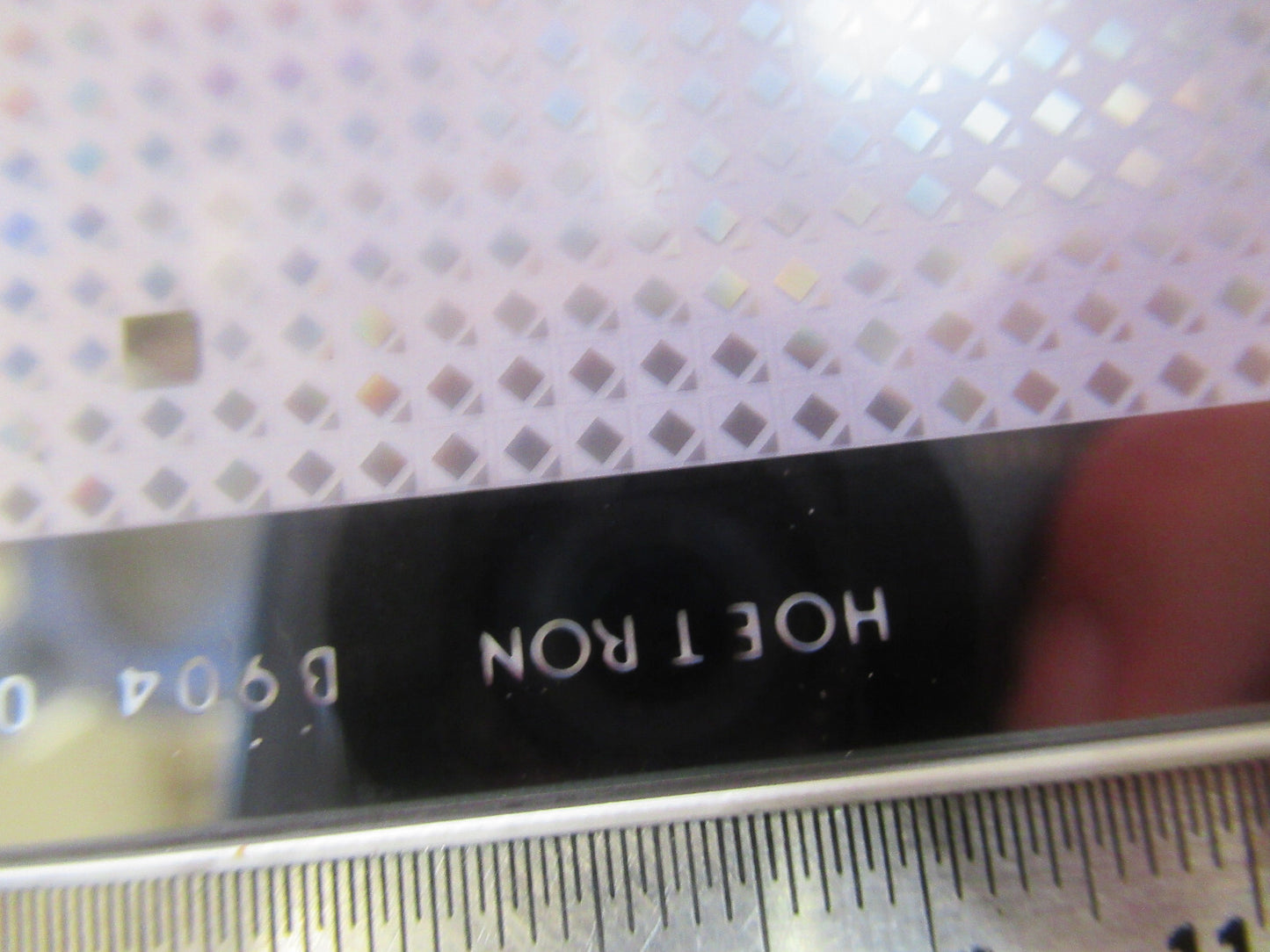 HOETRON MASK PHOTOLITHOGRAPHY VINTAGE COMPONENTS AS PICTURED T1-A-06