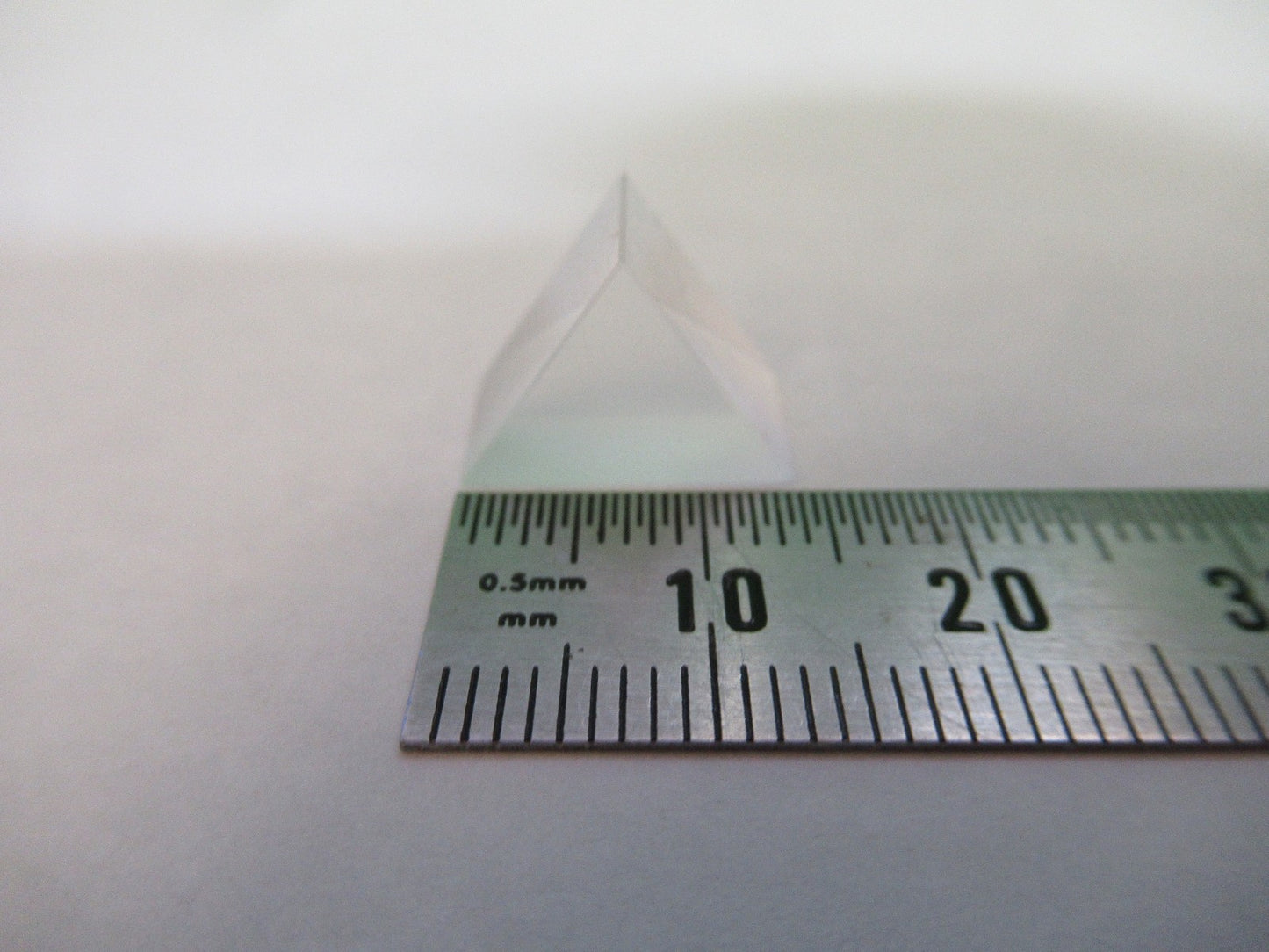 OPTICAL SPECTRA PHYSICS GLASS PRISM G0044 G9121 OPTICS AS PICTURED T6-B-19