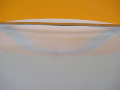 OPTICAL LARGE LENS DULL POLISHED PLANO CONCAVE GLASS OPTICS as pictured &8M-A-94