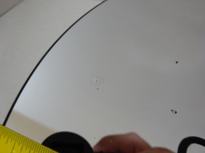 Optical Huge Fused silica Concave Mirror some spots Laser Optics Bn