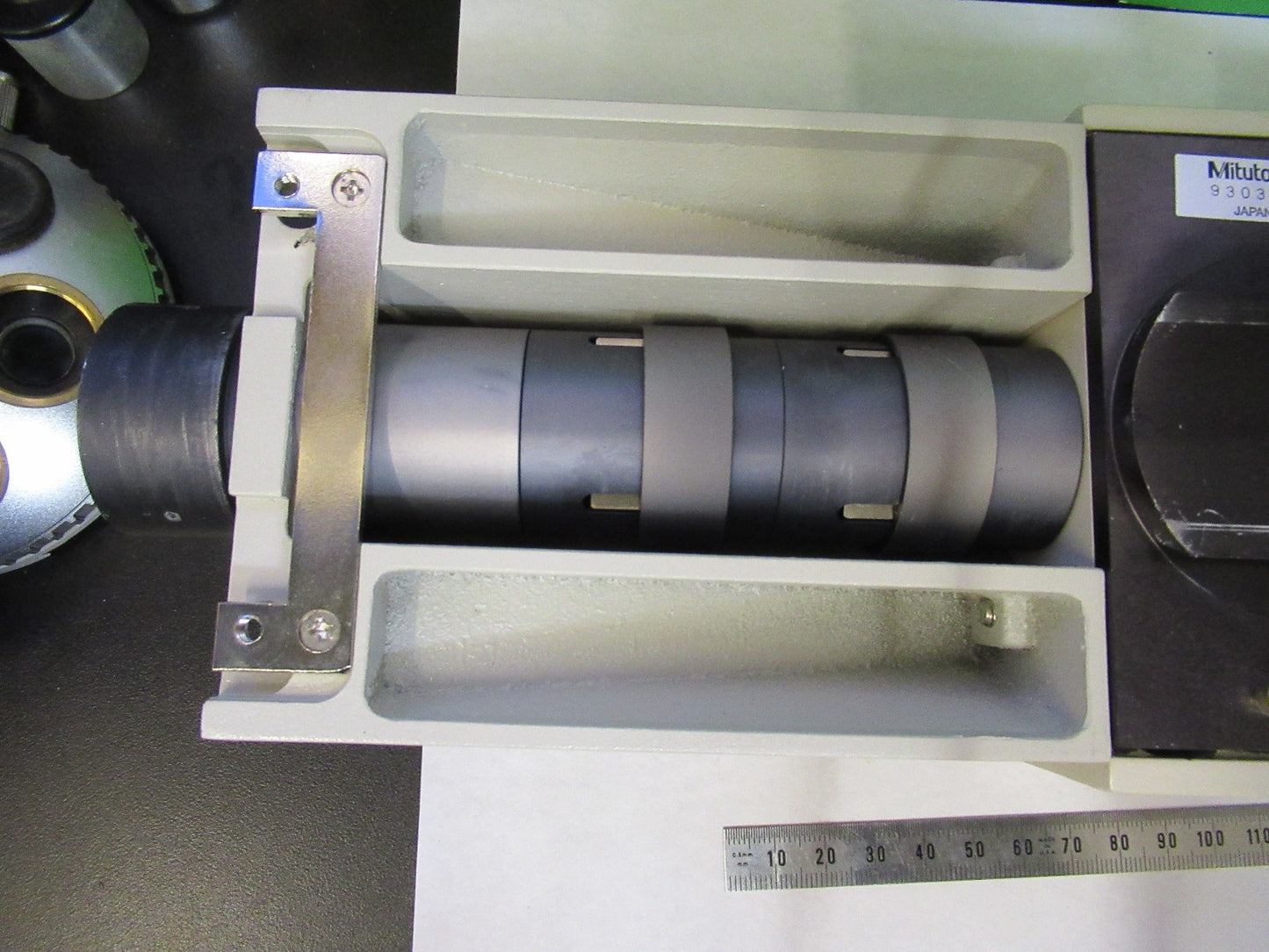 MITUTOYO JAPAN ULTRAPLAN VERTICAL ILLUMINATOR MICROSCOPE PART AS PIC U8-B-31