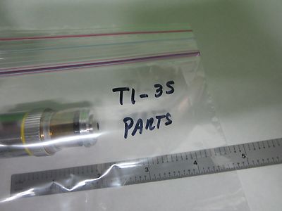 FOR PARTS MICROSCOPE OBJECTIVE LEITZ NPL FLUOR 10X GERMAN OPTICS AS IS BIN#T1-35