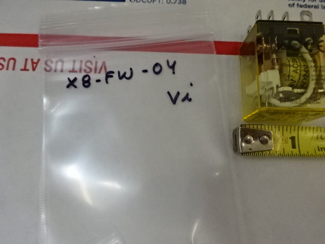 IDEC RELAY RH2B-UL ELECTRONIC CONTROL AS IS &X8-FW-04