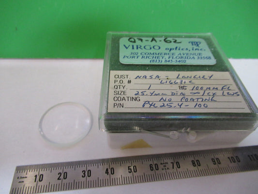 Optical ex-NASA Uncoated Lens Laser Optics