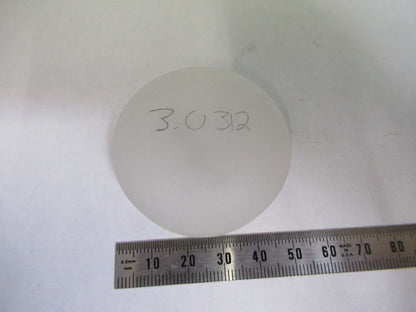 OPTICAL UNFINISHED concave CONVEX BK7 GLASS OPTICS UNCOATED AS PICTURED &s2-c-17