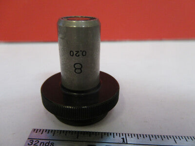 Antique Carl Zeiss AG Germany Objective 8 Microscope Part