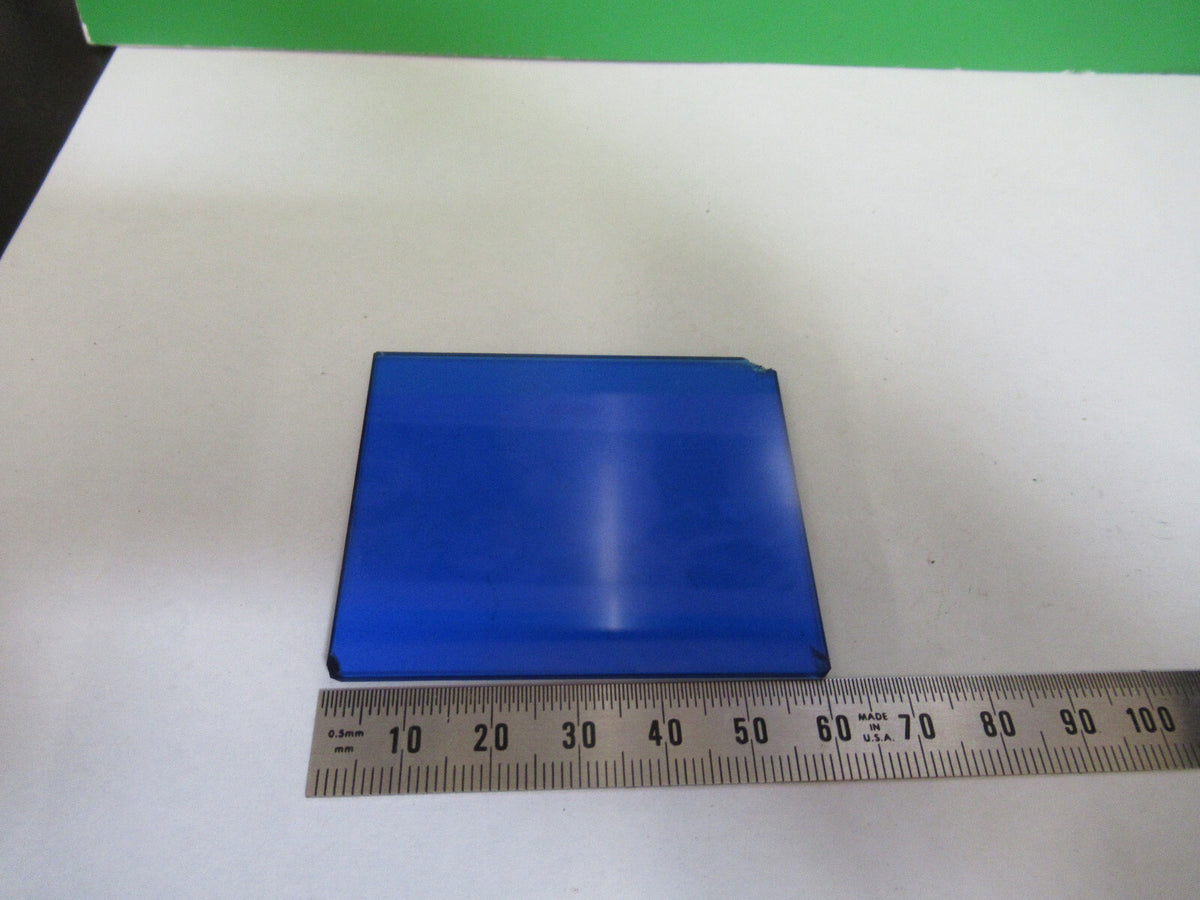 Bausch & Lomb Glass Blue Glass Filter Microscope Part