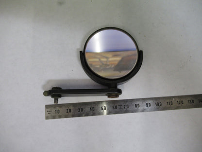 ANTIQUE BAUSCH LOMB MIRROR ASSEMBLY OPTICS MICROSCOPE PART AS PICTURED S7-A-06