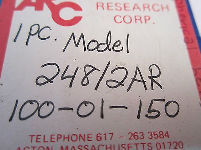 OPTISCHER BESCHICHTETER FILTER REFLEKTOR UV-LICHT 248 nm 248/2AR 100-v LASEROPTIK BIN#5K