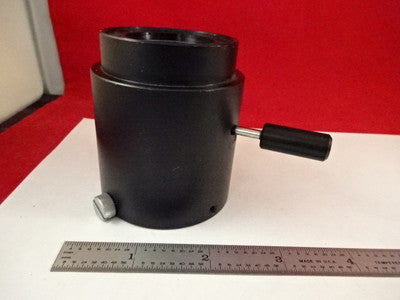 MICROSCOPE PART LENS FILTER ADAPTER ATTACHMENT UNKNOWN MAKER OPTICS AS IS #AM-24