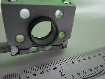 MICROSCOPE PART REICHERT AUSTRIA QUARTER WAVE SLIDE OPTICS AS IS BIN#S2-B-29