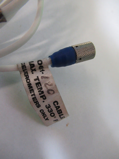 PCB ENDEVCO 3061-120 LOW NOISE CABLE BNC 10-32 for ACCELEROMETER &Z5-C-16