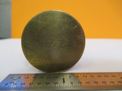 ANTIKE LEERE ZEISS DEUTSCHLAND 1800 MESSING-DOSE MIKROSKOP-TEIL wie abgebildet A2-A-19