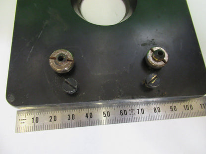 ANTIQUE  WATSON LONDON STAGE TABLE METAL MICROSCOPE PART AS PICTURED S2-C-05