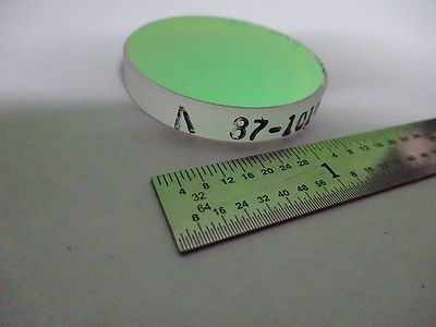 OPTICAL COATED FLAT DICHROIC MIRROR FILTER LASER OPTICS AS IS BIN#W8-18