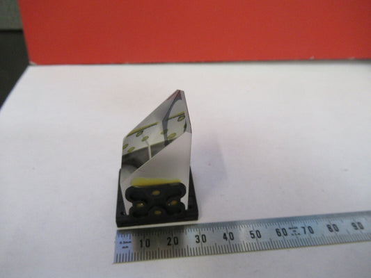 Ernst Leitz Wetzlar Germany Mounted Glass Prism Microscope Part
