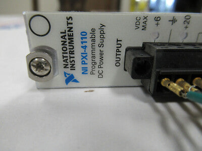 NATIONAL INSTRUMENTS NI PXI-4110 BOARD MODULE AS PICTURED &3K-FT-45
