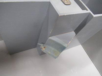 ANTIQUE LEITZ WEZLAR EMPTY WOOD CABINET for POL MICROSCOPE AS PICTURED &TA-5H