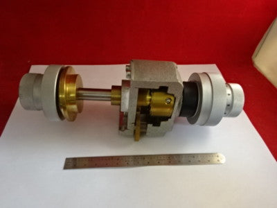 Reichert Polyvar Mechanism Stage Adjust Microscope Part Optics