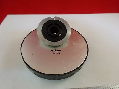 FOR PARTS MICROSCOPE NOSEPIECE TURRET NIKON JAPAN AS IS  BIN#L3-E-13