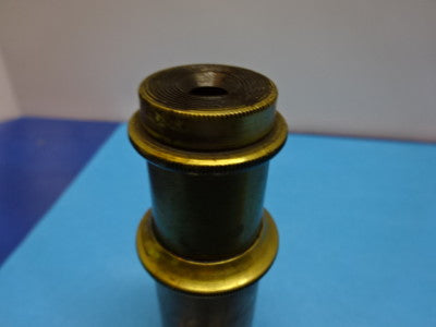 Antique Very Rare Brass Carl Zeiss AG Eyepiece Ocular Microscope Part