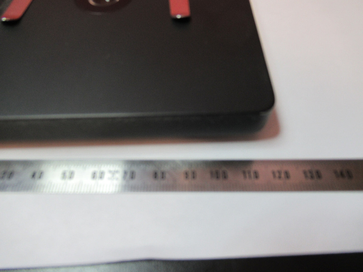 TASCO STAGE TABLE + CONDENSER OPTICS MICROSCOPE PART AS PICTURED T7-A-12