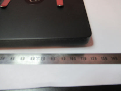 TASCO STAGE TABLE + CONDENSER OPTICS MICROSCOPE PART AS PICTURED T7-A-12