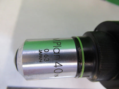 OLYMPUS JAPAN DIC M40 N NOMARSKI OBJECTIVE MICROSCOPE PART AS PICTURED Y3-B-02