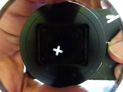 OPTICAL MICROSCOPE COLLIMATOR RETICLE CROSSHAIR LASER OPTICS AS IS BIN#W5-A-31