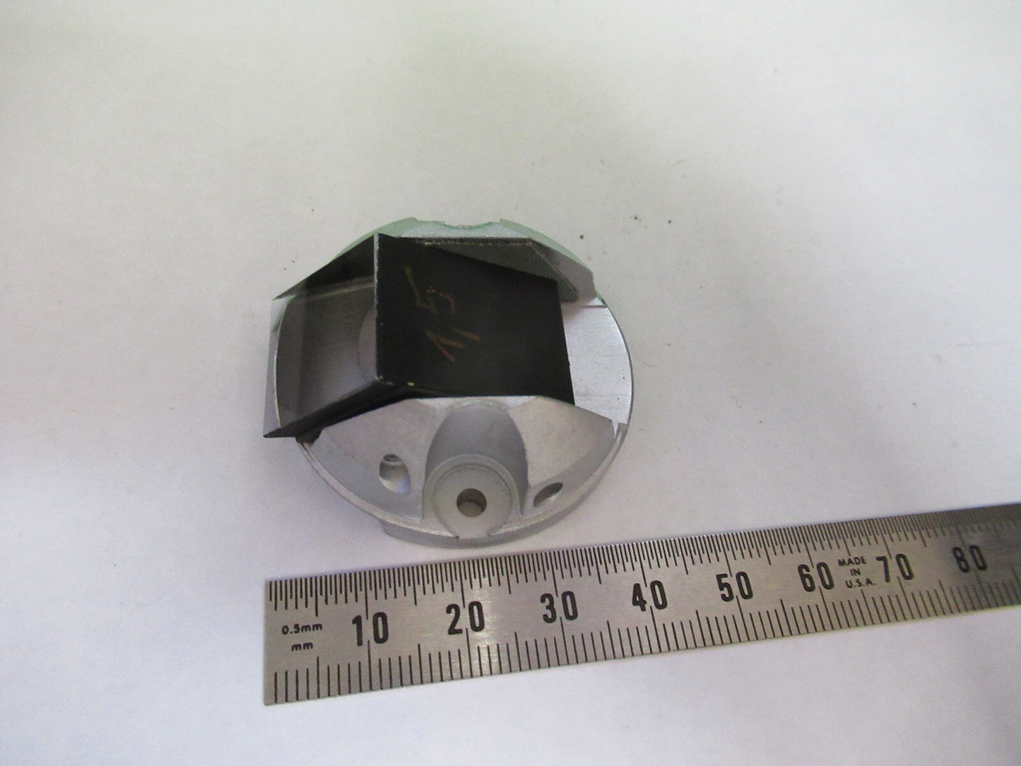 Antique Carl Zeiss AG Pol Germany Prism Glass Microscope Part