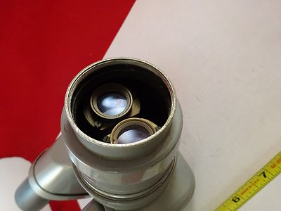 FOR PARTS MICROSCOPE PART NIKON JAPAN STEREO OPTICS AS IS BIN#73-13