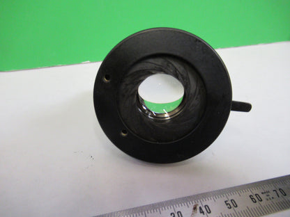OLYMPUS JAPAN CONDENSER IRIS OPTICS MICROSCOPE PART AS PICTURED G8-A-37