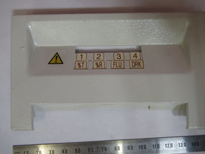 LEICA LEITZ GERMANY DMRB  PLASTIC COVER MICROSCOPE PART AS PICTURED T7-A-94