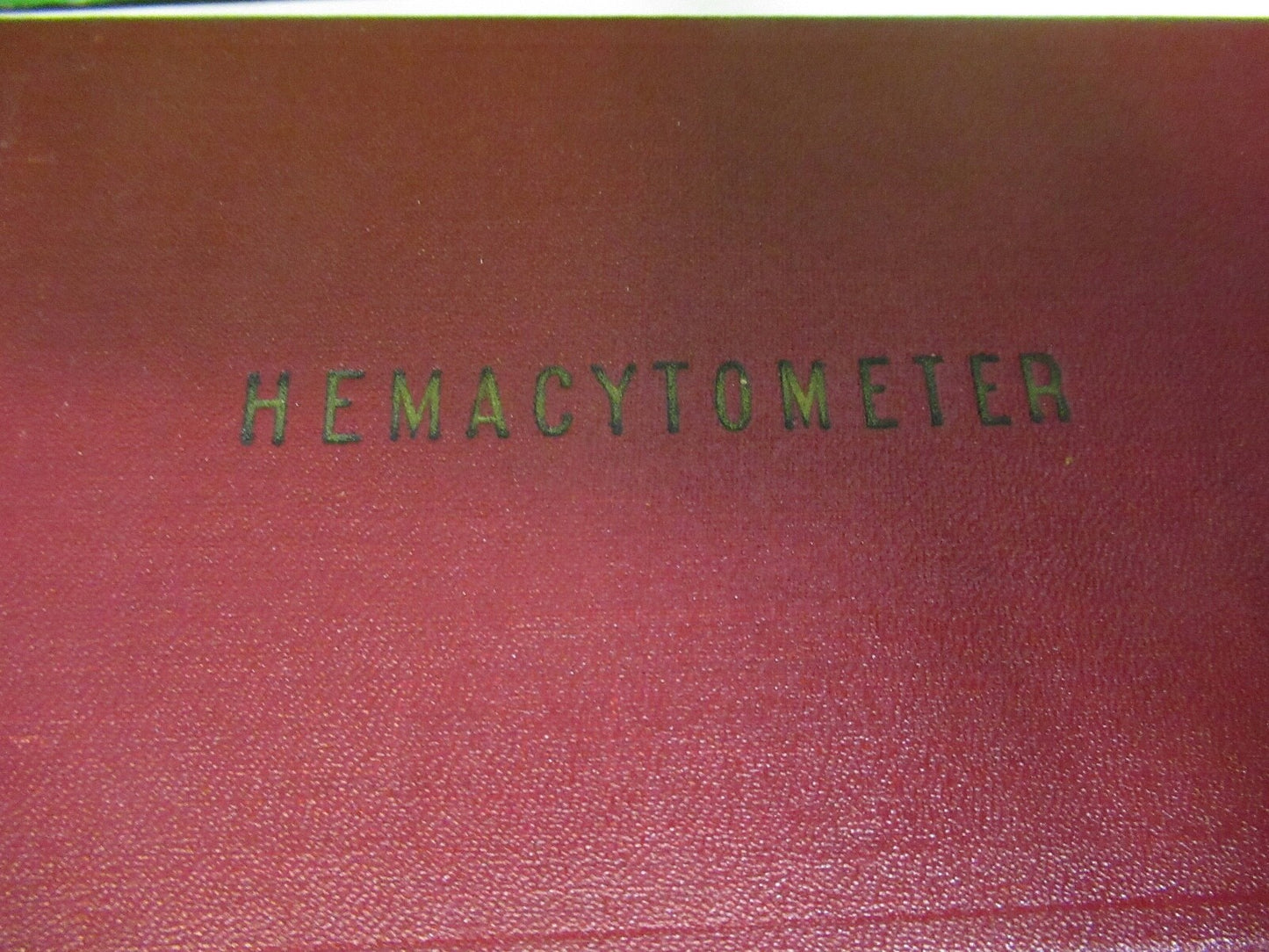 HEMACYTOMETER + NEUBAUER + PIPETTES MICROSCOPE PART AS PICTURED 18-FT-20