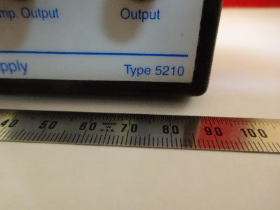 Kistler 5210 Signal Conditioner Power Supply for Accelerometer