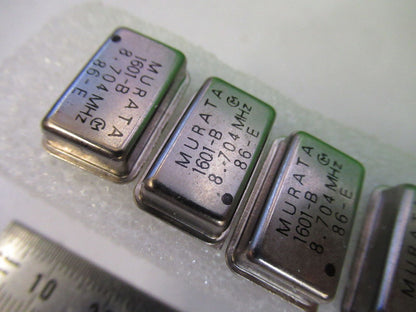 LOT 6 EA MURATA ELECTRONICS QUARTZ OSCILLATOR FREQUENCY 8.704 MHz G5-A-83