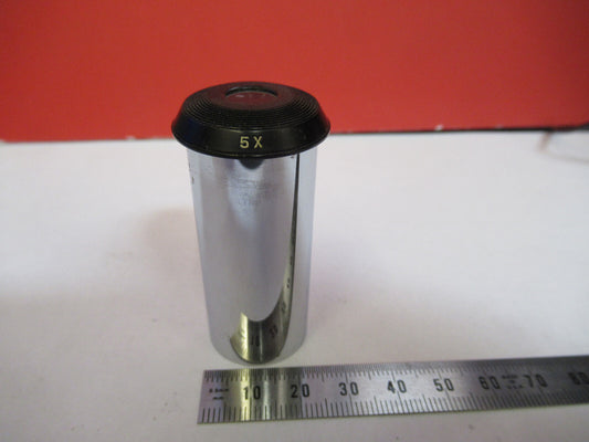 Bausch & Lomb Ocular 5X Eyepiece Optics Microscope Part