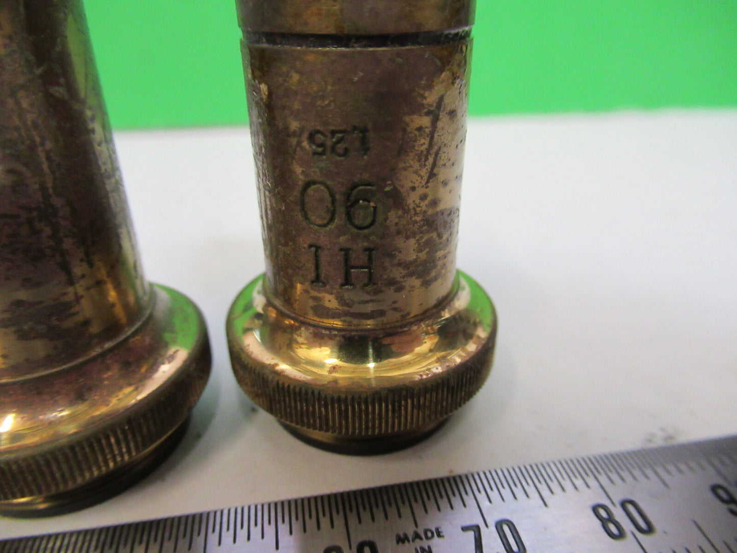 Antique Carl Zeiss AG Germany Lot Objective Microscope Part