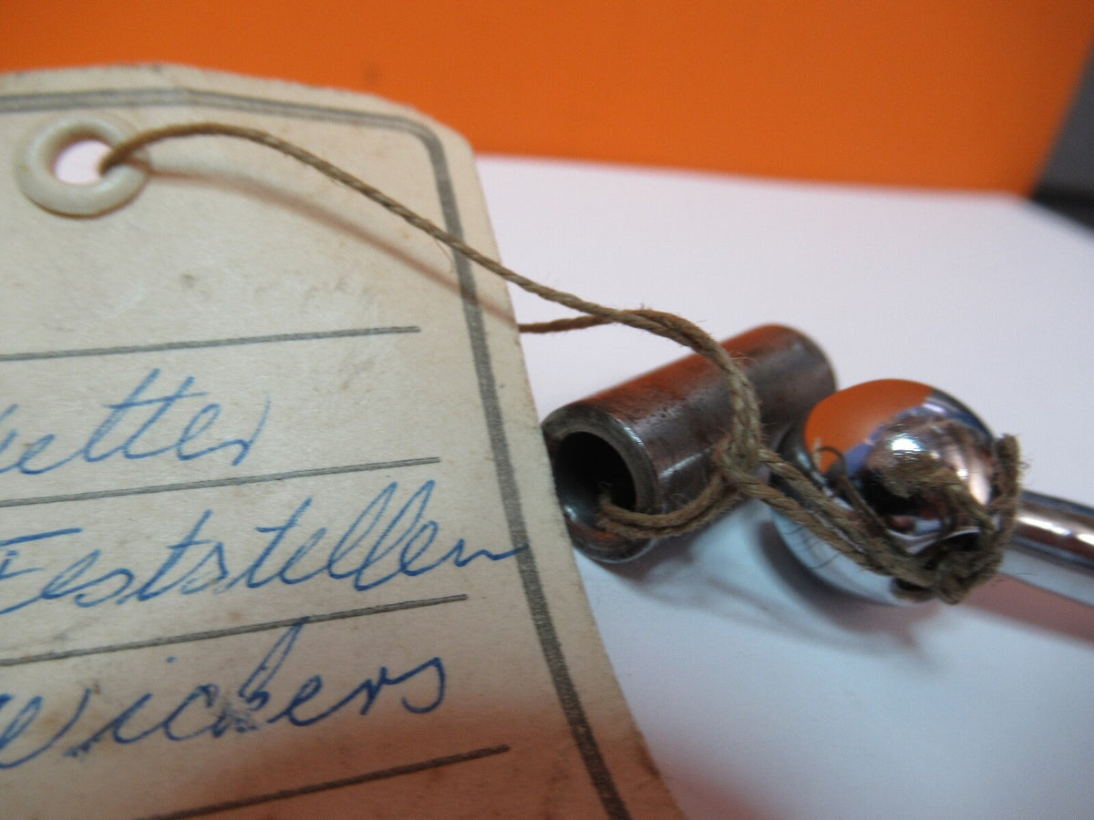 ERNST LEITZ GERMANY LOT LEVER ACCESSORIES MICROSCOPE PART as pictured A2-A-39