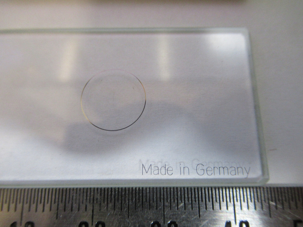 Carl Zeiss AG Germany Crosshair Reticle Lens Microscope Part