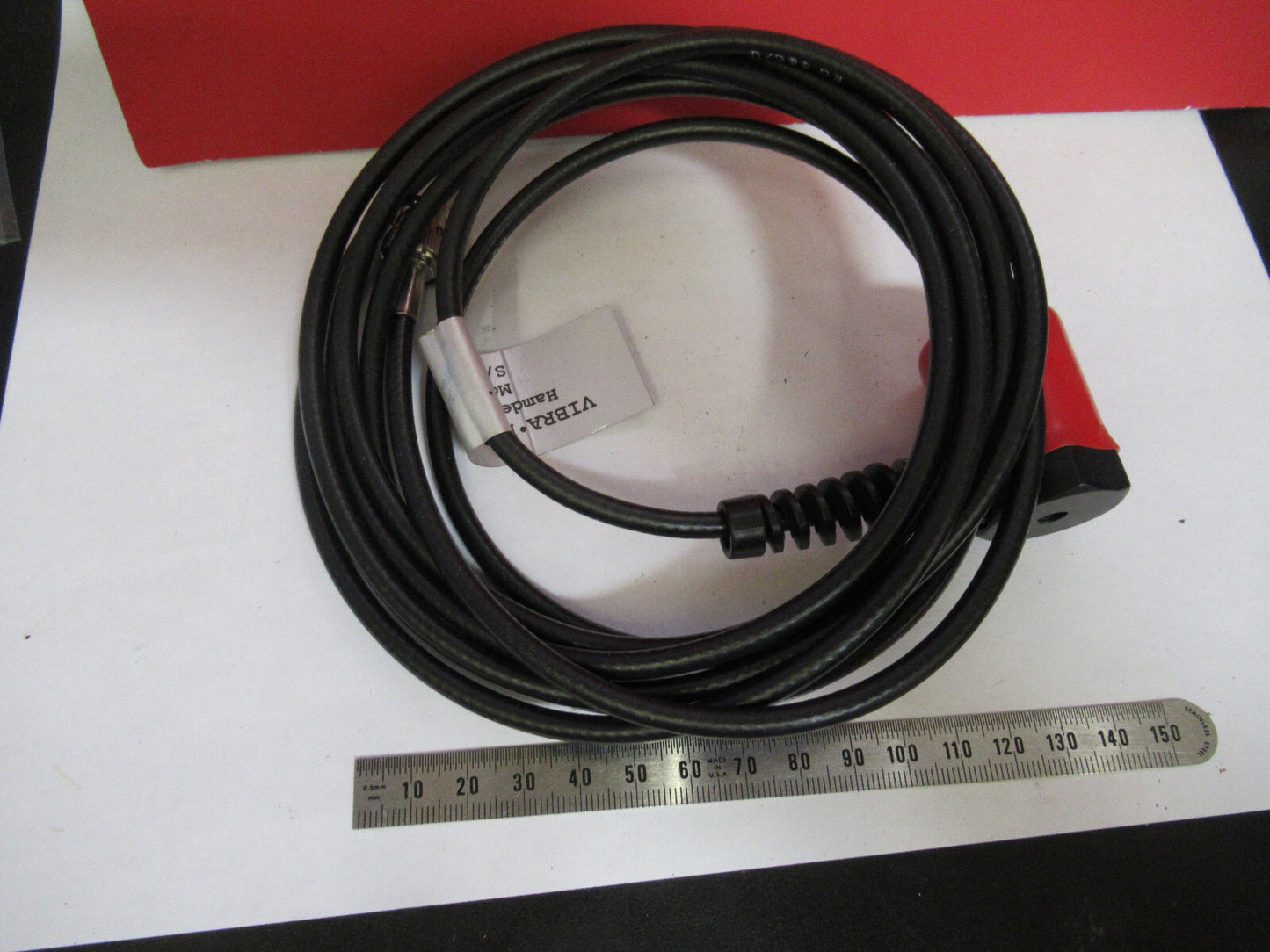 ACCELEROMETER VIBRAMETRICS 1136 VIBRATION CALIBRATION AS PICTURED 6V-FT-69