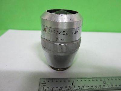 LEITZ OBJECTIVE NPL 20X DF MICROSCOPE OPTICS #T5-55