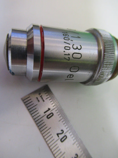 CBS KASSEL GERMANY 100X  /160 OBJECTIVE  MICROSCOPE PART AS PICTURED X5-A-74