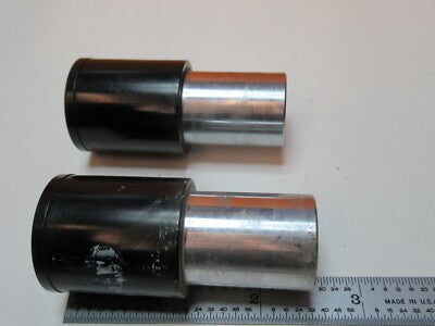 Lot 2 Ea Nikon Japan HKW10X Bi Eyepiece Optics Microscope