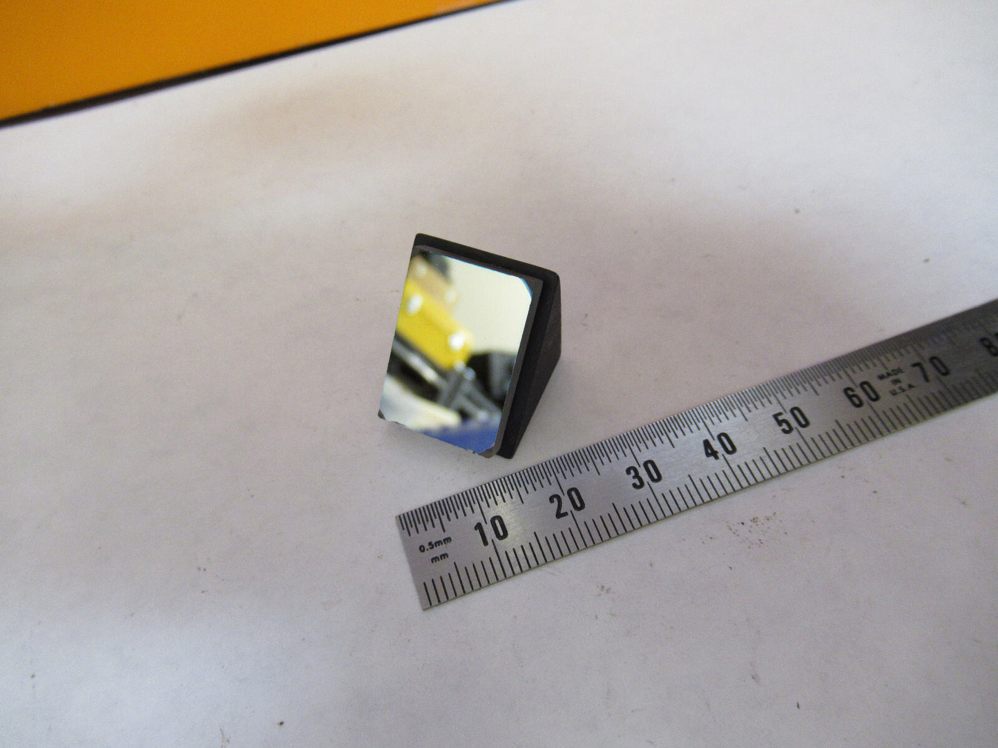 BAUSCH LOMB MIRROR OPTICS MICROSCOPE PART AS PICTURED Y3-A-41